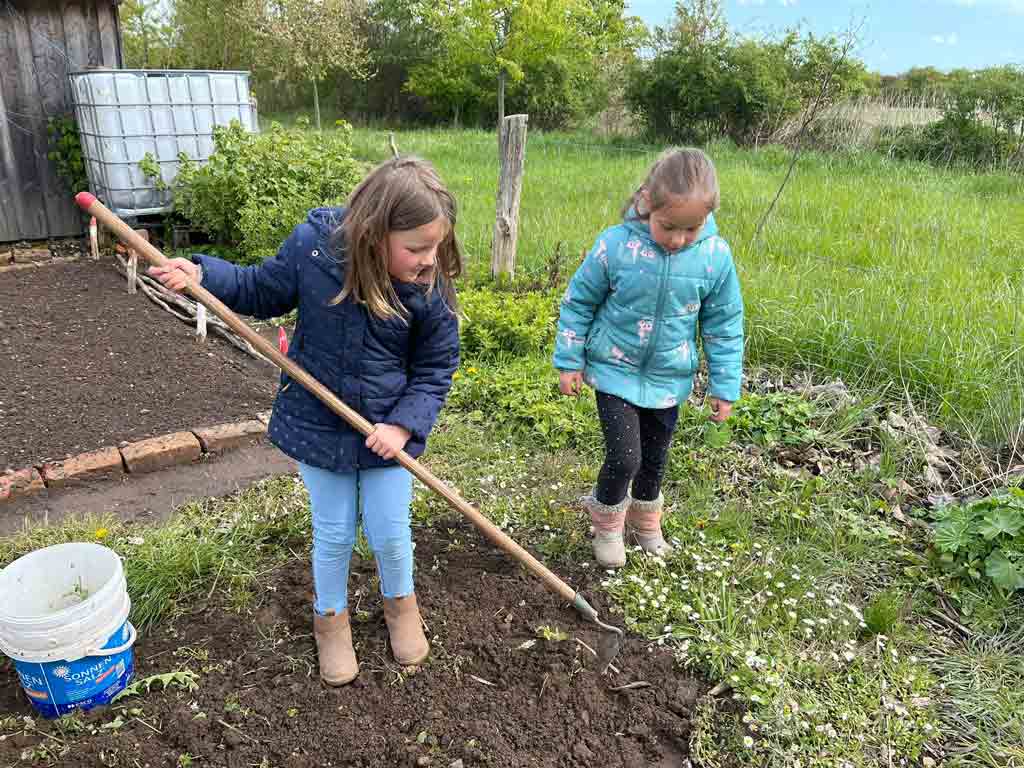 beim Hacken