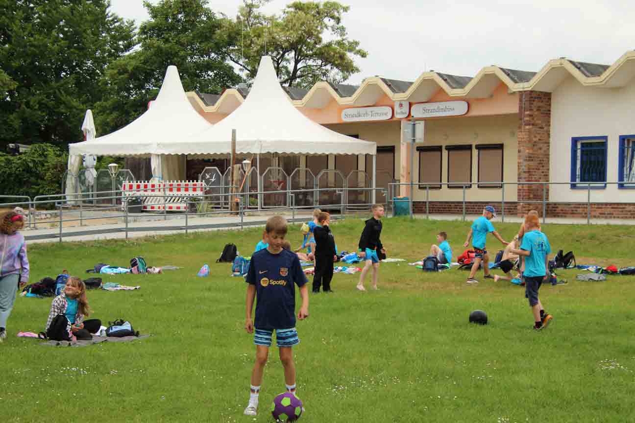 auf dem Spielplatz