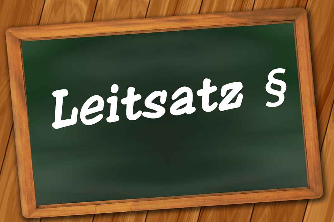Leitsätze