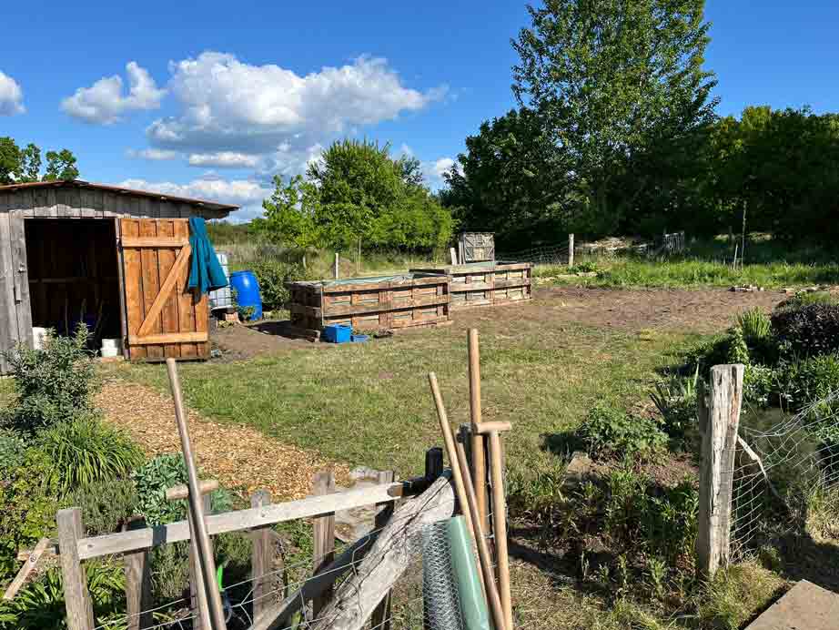 Garten fertig