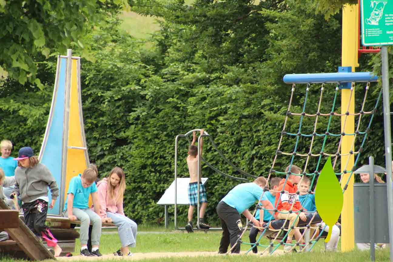 auf dem Spielplatz