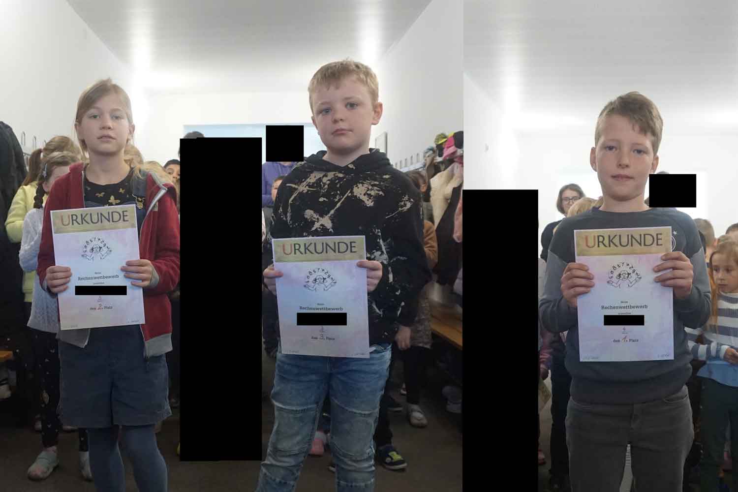Gewinner Klasse 3 und 4