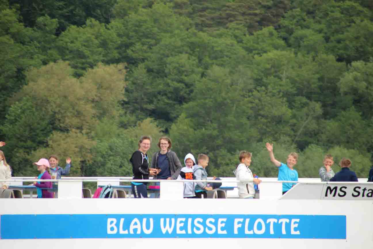 Auf dem Schiff